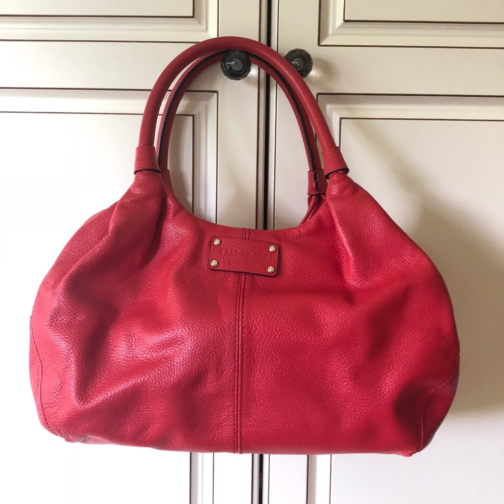 ♠️ Kate spade ♠️ red hobo bag 🎉FREE SHIPPING🎉